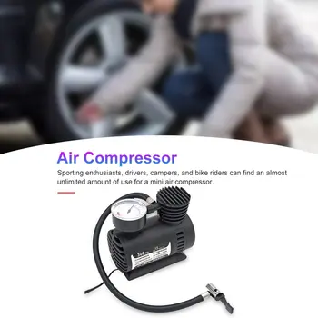 Mini Kompresor za Zrak Električna Črpalka ABS Avtomobilske Trajne Vozila Črpalka Zrak Zaslon Brezžični Prenosni Pnevmatike Inflato