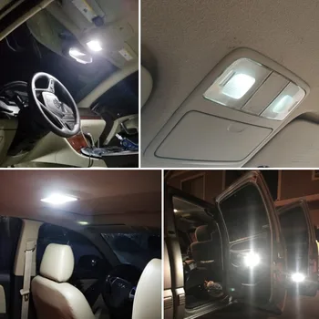 11Pcs Canbus Napak LED Notranjosti Žarnice Komplet Za Seat Altea 5P 5P1 5P5 5P8 XL 2004-Dome Branje Luči