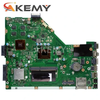 AKemy X55VD Za ASUS X55VD X55V X55C X55VDR Prenosni računalnik z matično ploščo I3-2350M CPU REV.3.1 4 GB z grafično kartico Mainboard test dobro