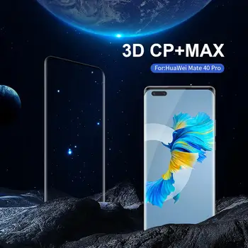 Nillkin za HUAWEI Mate 40 Pro 5G Stekla 3D CP+ Max Polno Kritje Kaljeno Steklo Screen Protector