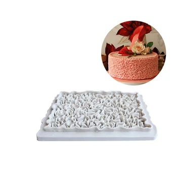 Sugarcraft poroko Emboss cvet Silikonsko plesni fondat plesni torta dekoraterstvo orodja čokolada gumpaste plesni
