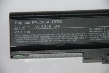 JIGU PA3593U-1BAS PABAS110 PA3594U-1BRS Laptop baterija za Toshiba Equium A100 U300 Portege M600 Satellite Pro U300 Serije