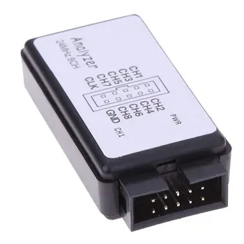 USB Logiko SCM 24MHz 8 Kanal 24M/sekundah Logic Analyzer Razhroščevalnik za ARM FPGA Logic Analyzer Logiko 24M 8CH