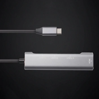 USB tip C Tip-C SREDIŠČE Za HDMI 4K USB 3.0 2.0 Strele 3 Adapter Dex Postaja Za MacBook pro Samsung Galaxy Note 8 S8 S9+