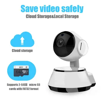 HD 1080P Oblak Brezžična IP Kamera Intelligent Auto Tracking Človekovih Home Security Nadzor CCTV pametna Omrežja Wifi Kamera