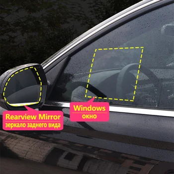 Za Hyundai Elantra 2001~2019 XD HD MD OGLAS Avante i30 Polno Kritje Anti Meglo Film Rearview Mirror Pribor 2007 2009 2017