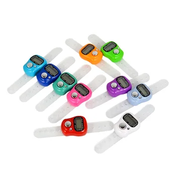 Mini Mestno Digitalni LCD Golf Prst na Roki Prstan Šiv Oznako Vrstice Tally Elektronski Števec Stavec Za Šivanje Pletenje, Tkanje Orodje
