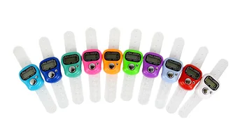 Mini Mestno Digitalni LCD Golf Prst na Roki Prstan Šiv Oznako Vrstice Tally Elektronski Števec Stavec Za Šivanje Pletenje, Tkanje Orodje