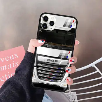 DAF tovornjak logotip Telefon Primeru Gume za iPhone 11 pro XS MAX 8 7 6 6S Plus X 5S SE 2020 XR primeru