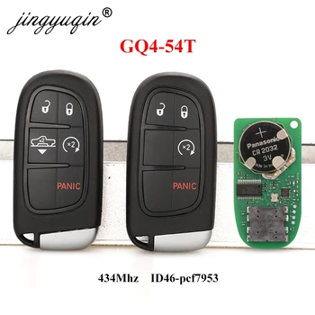 Jingyuqin Originalne Dele za Dodge Ram 2500 2013 - 2019 GQ4-54T 4/5BTN 433MHz ID46 pcf7953 Pametne Oddaljeni Avto Ključ Prvotnih Tovarniških