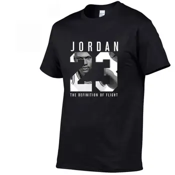 2020 Poletje Novo Blagovno Znamko Tee Jordan 23 Tiskanje Moških Zamotek T-Shirt Vrh Kakovosti Bombaž Jordan 23 Hip Hop Kratek Sleeve Majica S Kratkimi Rokavi Moški