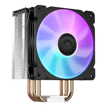 Jonsbo CR1000 Stolp LED CPU Pisane Hladilnika Ventilatorja 4 Heatpipes 4Pin PWM Hlajenje hladilnega telesa za Intel/AMD Hladilni Ventilator