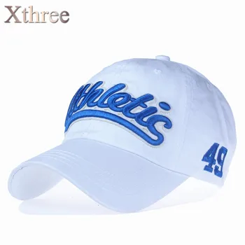 Xthree bombaža ženske baseball skp priložnostne vrnitev žoge klobuk za moške casquette homme Pismo vezenje gorras