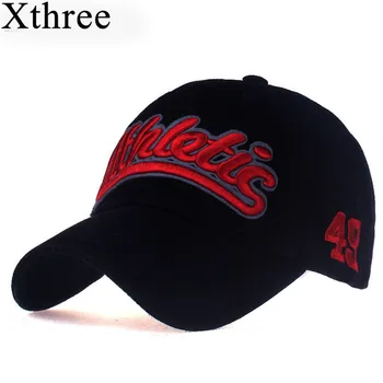 Xthree bombaža ženske baseball skp priložnostne vrnitev žoge klobuk za moške casquette homme Pismo vezenje gorras