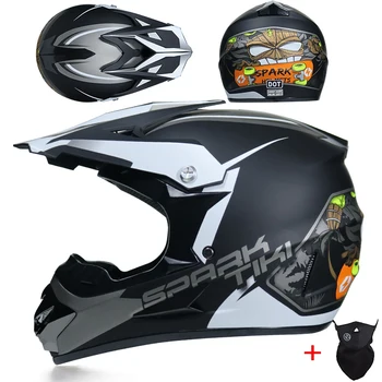 NOVE čelade moto Poln obraz Motoristična Čelada Križ capacete Motokros Off-road ATV MTB Downhill dirke Casco PIKA odobren cascos