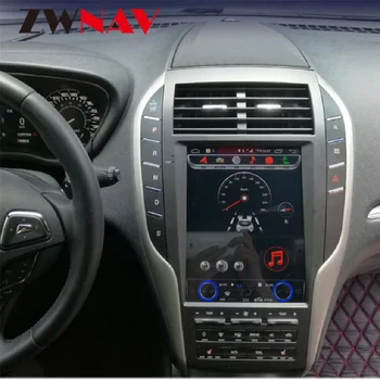 Android 9 DSP Za Lincoln MKZ MKC MKX Continental 2013 - 2020 Tesla Zaslon IPS Avto Multimedijski Predvajalnik, GPS Navigacijo, Audio Video