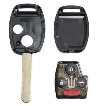 Keyecu Daljinski Ključ F.o.b 2 Gumb 433MHz ID48 Čip za Honda Civic, Jazz, SSF, FRV, Tok CR-V letih od 2002 do 2005 Euro