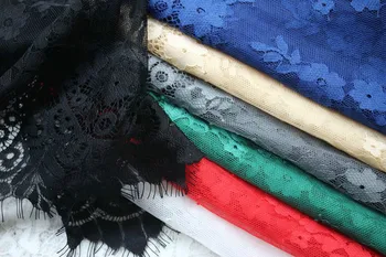 6M/Veliko Lepe trepalnic čipke tkanina za ženske obleke šivanje krila diy čipke trim doma dekoracijo trepalnico 32 cm pribor