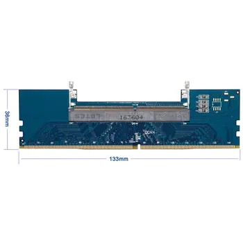 Profesionalni Prenosni računalnik DDR4 so-DIMM, Da Desktop DIMM Pomnilnik RAM Priključek Tok Namizni RAČUNALNIK Pomnilniške Kartice Pretvornik Adapter