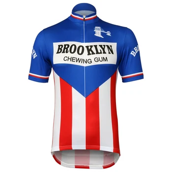 2019, za Moške retro-kratek rokav-jersey Team Kolesarski dresi rdeča/modra kolesarjenje oblačila MTB/CESTNA Kolesarska oblačila, Bike Wear, Quick Dry
