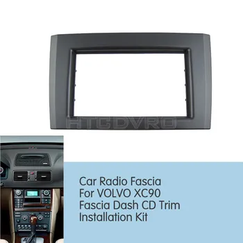 YMODVHT 2din avtoradio Fascijo za Volvo XC90 Stereo Plošča Armaturna Gori Trim Installation Kit Okvir