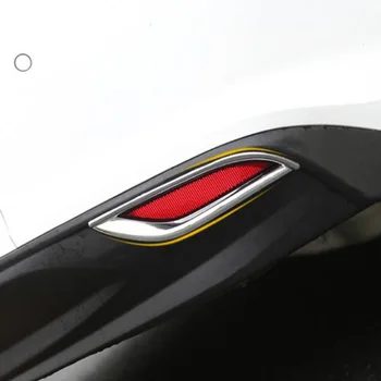 Tonlinker Zunanja Vzvratna Foglight Kritje primera Nalepke za Chevrolet Malibu 2017-18 Avto Styling 2 KOS ABS Chrome Kritje Nalepka