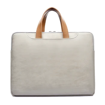 PU Usnje, usnjeni torbi primeru za Macbook air 13 Nepremočljiva Laptop rokav 13.3 14 15.6 inch za Macbook pro primeru prenosnik torba
