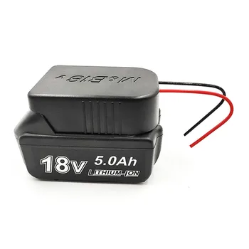 Li-Ionska Baterija Converter za DIY Izhod Kabel Adapter za Makita 18V Bosch 18V Litijeve Baterije Pribor