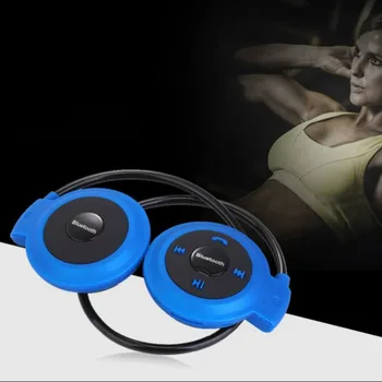 Bluetooth Slušalke 3D Stereo Zvok Dovolj Mini Slušalke Šport, ki Teče Za Mobilni Telefon Blutooth Slušalke TF Vroče