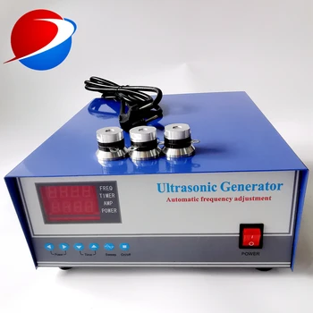 300W 20-40khz Digitalni Ultrazvočni Generator Za Čiščenje in 5pcs 28/40khz dvojno frekvenčni pretvornik