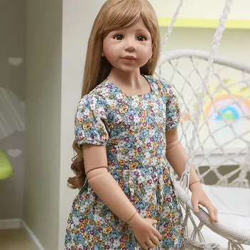 120 CM Pravi baby obleko Malčka prerojeni bebe punca, ki Izvirno, Mojstrovina Lutka 3-5years stari model žogo spojen telo lutka zbirateljskih