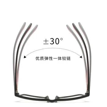 Novo Priljubljeno Anti-modra Svetloba Oči Očala za Moške Kvadratnih TR90 Ultra Težka Očala Okvir Žensk Modi Literarni očala