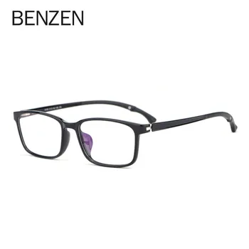 BENZEN Recept Očala Okvir Moških Poslovnih Optičnih Očal Okvir Ultralahkih TR Polno Kratkovidnost Okvir Očal je Moški 5280
