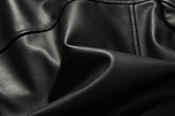Ženske Fur Coat Resnično Pravega Usnja Jakna Ženske Obleke 2020 korejski Letnik Pomlad Jesen Ovčje kože Coat Plus Velikost ZT2331