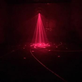 Lasersko Svetlobo with15W RGBW 4in1 Žarek Svetlobe Dj Učinek Projektor, Skener Laserski 24in1Pattern Animacija Razsvetljavo Disco Dj
