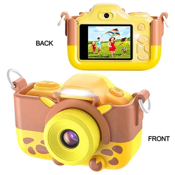 Otroci Kamere, Otroški Digitalni Fotoaparat 20MP HD 2,0-Palčni Sn Selfie Video Kamero z Risanka