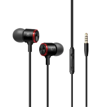 Duszake Šport V Uho 3,5 mm Žične Slušalke za PhoneBass Slušalke Z Mikrofonom za Samsung Xiaomi Huawei iPad Čepkov Računalnik