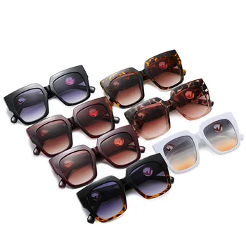 TEENYOUN F Pismo Dekoracijo Kvadratnih Ženska sončna Očala Luksuzne blagovne Znamke Oblikovalec sončna Očala Odtenki UV400 Oculos gafas de Očala