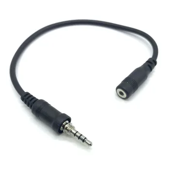 3,5 mm Ženski Priključite na Priključek Audio Prenos Kabel za YAESU Vertex VX-7R VX-6R VX-177 VX-170 Twoo Način, Radio Slušalke Slušalke