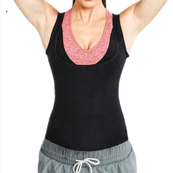 Ženske Body Shaper Hujšanje Telovnik Znoj Savna Vrhovi Tank za hujšanje Fitnes Shapewear Uvježbavanje Oblačila Pas Trener Trebuh Korzet