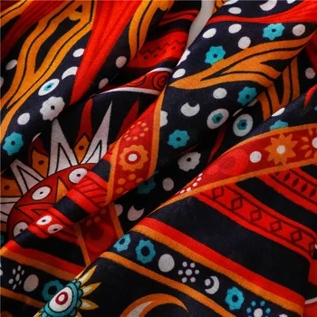 Jeseni, Pozimi Moda Afriške Etnične Cvetlični Tassel Viskoze Šal Šal Iz Indijske Ženske Tiskanja Topla oblačila Hidžab in Obloge Muslimanskih Sjaal