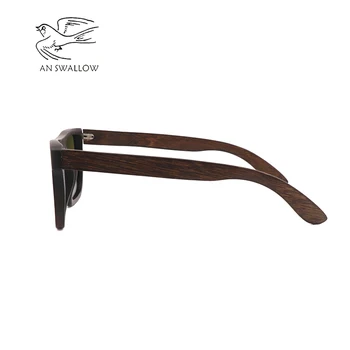 Polarizirana sončna očala, Naravne lesene sončna očala Okvir bambusa Rjava sončna očala moški /ženske luksuzni vintage sončna očala UV400