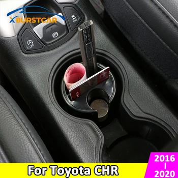 Xburstcar za Toyota C-HR CHR 2016 - 2020 ABS Notranjost Avtomobila za Kartico sim Box Kovanca Imetnik Škatla za Shranjevanje Primeru Dodatki
