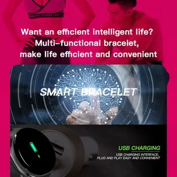 D18 Pametna Zapestnica Nepremočljiva Bluetooth Smart Pazi Za Merjenje Tlaka Smartband Krvni Tlak, Srčni Utrip Manšeta Dropship