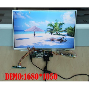 Komplet za HSD190ME13-D10 HDMI Voznik VGA DVI LVDS 4 svetilke 19