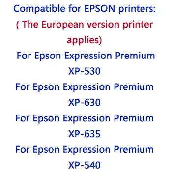 5 Pk T33XL T3351 T3352 T3353 T3354 Združljiva Kartuša Za Epson Izraz Premium XP-830 XP-900 XP-530 XP-630 XP-635