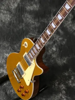 Klasična Meri zlato vrh s Chrome strojne opreme standard po meri električna kitara Standard .