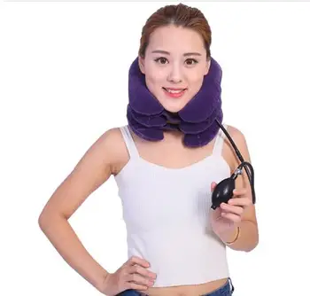 Vratu vleko medicinske korektivne naprave vratu podporo korektivne držo vratu raztezajo se sprostite napihljivi vratu
