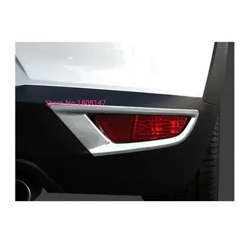 Avto styling zadaj rep luči za meglo lučka detektor okvir palico ABS Chrome kritje trim Auto del Za Mazda CX-3 CX3 2017 2018 2019 2020