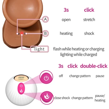 YEAIN Simulirani Penis Velik Sesalni Massager Dildo G-Spot Nožnice in Analne Ustni Prostate Vibracije Massager Vibrator analni čep